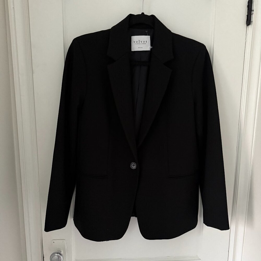 Brand New - Black Boyfriend Style Blazer - Size Small